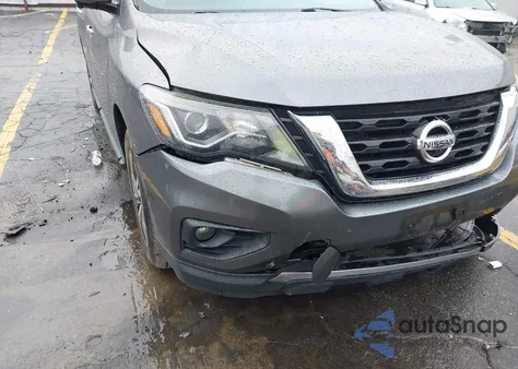 2017 Nissan Pathfinder Sl из США, поврежденный, VIN 5N1DR2MN1HC686029